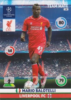 2014-15 Panini Adrenalyn XL UEFA Champions League #158 Mario Balotelli Front