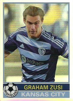 2014 Topps Chrome MLS - '76-77 Footballer Mini #7677-GZ Graham Zusi Front
