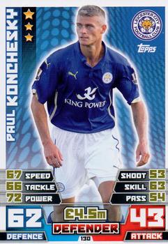 2014-15 Topps Match Attax Premier League #130 Paul Konchesky Front