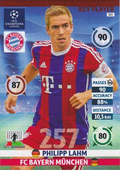 2014-15 Panini Adrenalyn XL UEFA Champions League - Key Players #313 Philipp Lahm Front