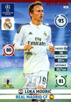2014-15 Panini Adrenalyn XL UEFA Champions League - Key Players #323 Luka Modric Front