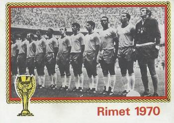 1974 Panini FIFA World Cup Munich Stickers #48 Brazilia 70 Front