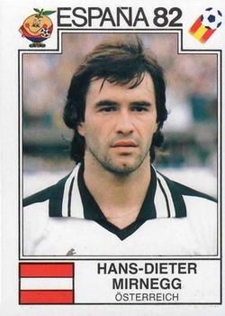 1982 Panini FIFA World Cup Spain Stickers #135 Hans-Dieter Mirnegg Front