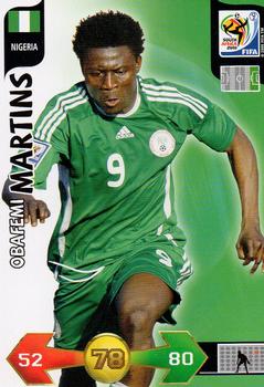 2010 Panini Adrenalyn XL World Cup (International Edition) #NNO Obafemi Martins Front