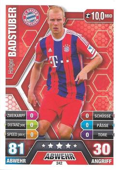 2014-15 Topps Match Attax Bundesliga #242 Holger Badstuber Front