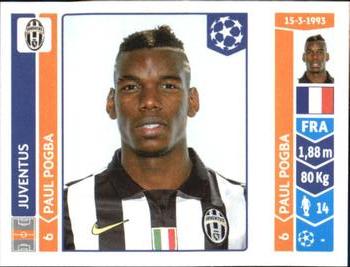 2014-15 Panini UEFA Champions League Stickers #62 Paul Pogba Front
