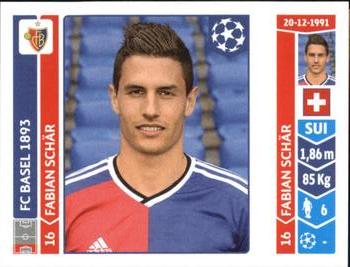 2014-15 Panini UEFA Champions League Stickers #129 Fabian Schar Front