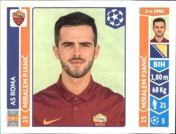 2014-15 Panini UEFA Champions League Stickers #404 Miralem Pjanic Front