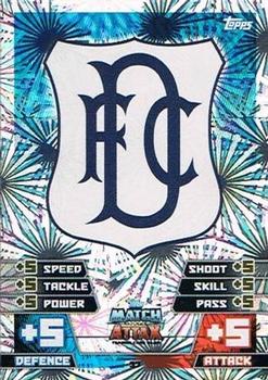 2014-15 Topps Match Attax SPFL #37 Dundee Club Badge Front