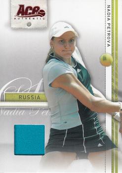 2007 Ace Authentic Straight Sets - Materials #27 Nadia Petrova Front
