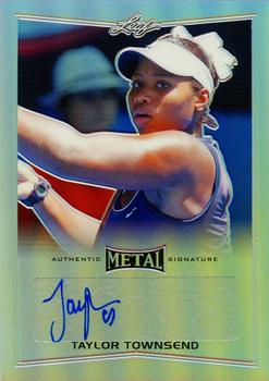 2016 Leaf Metal #BA-TT1 Taylor Townsend Front