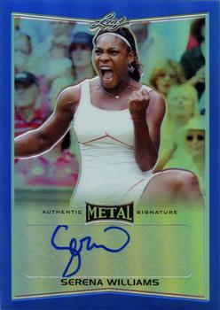 2016 Leaf Metal - Autographs Blue #BA-SW1 Serena Williams Front