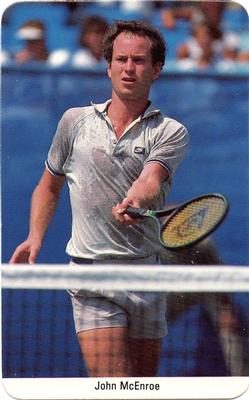 1987 Fax-Pax #NNO John McEnroe Front