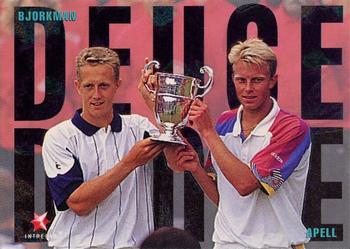 1996 Intrepid Blitz ATP #58 Jonas Bjorkman / Jan Apell Front
