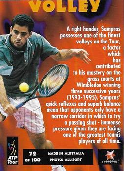 1997 Intrepid Bring it On ATP Tour #72 Pete Sampras Back