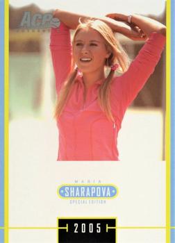 2005 Ace Authentic Sharapova SE #MS-18 Maria Sharapova Front