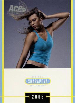 2005 Ace Authentic Sharapova SE #MS-19 Maria Sharapova Front