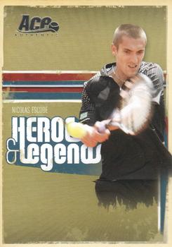 2006 Ace Authentic Heroes & Legends #20 Nicolas Escude Front