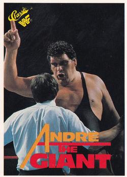 1989 Classic WWF #111 Andre the Giant Front