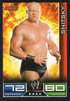 2008 Topps Slam Attax WWE #NNO Snitsky Front