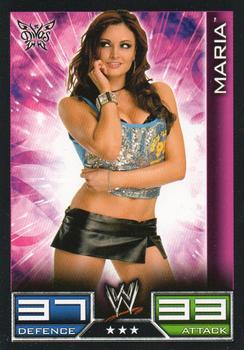 2008 Topps Slam Attax WWE #NNO Maria Front