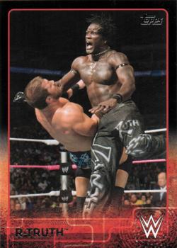 2015 Topps WWE - Black #58 R-Truth Front