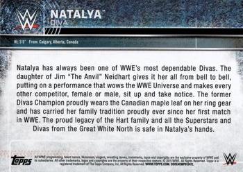 2015 Topps WWE - Swatch Relics #NNO Natalya Back