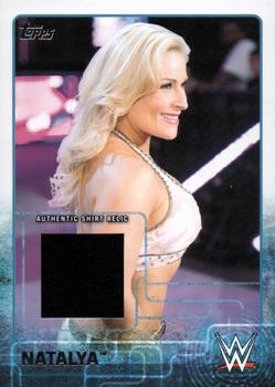 2015 Topps WWE - Swatch Relics #NNO Natalya Front