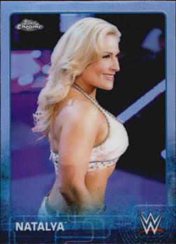 2015 Topps Chrome WWE - Refractor #49 Natalya Front