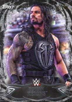 2015 Topps WWE Undisputed - Black #14 Roman Reigns Front