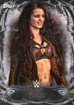 2015 Topps WWE Undisputed - Black #31 Paige Front