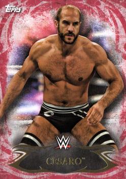 2015 Topps WWE Undisputed - Red #27 Cesaro Front