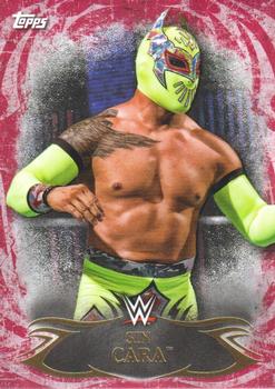 2015 Topps WWE Undisputed - Red #43 Sin Cara Front