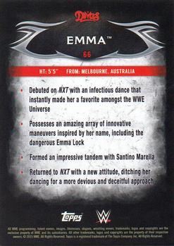 2015 Topps WWE Undisputed - Purple #66 Emma Back