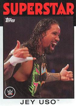 2016 Topps WWE Heritage #17 Jey Uso Front