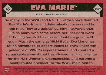 2016 Topps WWE Heritage #45 Eva Marie Back