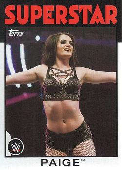 2016 Topps WWE Heritage #51 Paige Front