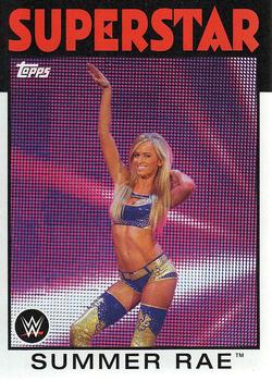2016 Topps WWE Heritage #54 Summer Rae Front
