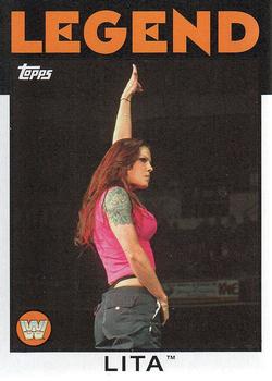 2016 Topps WWE Heritage #89 Lita Front