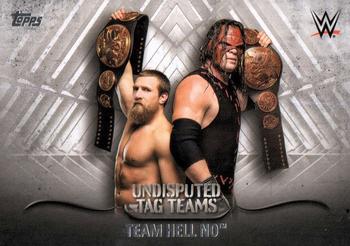 2016 Topps WWE Undisputed - Tag Teams #UTT-32 Team Hell No Front