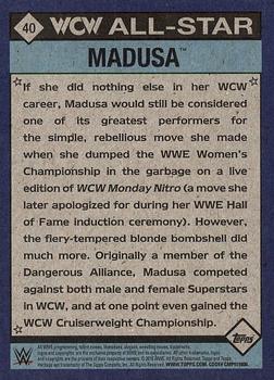 2016 Topps WWE Heritage - WCW/nWo All-Stars #40 Madusa Back