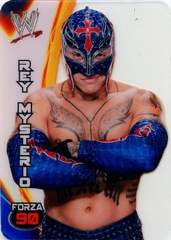 2014 Edibas WWE Lamincards #42 Rey Mysterio Front