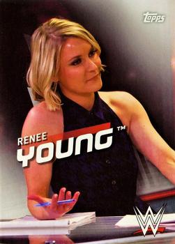 2016 Topps WWE Divas Revolution #31 Renee Young Front