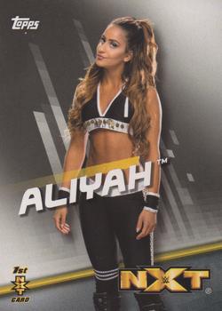 2016 Topps WWE Divas Revolution #37 Aliyah Front