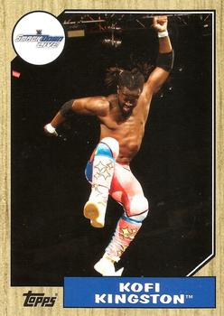 2017 Topps WWE Heritage #26 Kofi Kingston Front