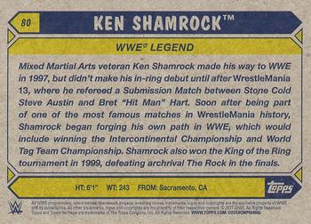 2017 Topps WWE Heritage #80 Ken Shamrock Back