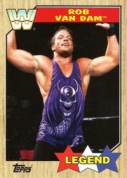 2017 Topps WWE Heritage #89 Rob Van Dam Front