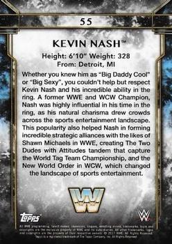 2017 Topps Legends of WWE #55 Kevin Nash Back