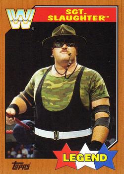 2017 Topps WWE Heritage - Bronze #93 Sgt. Slaughter Front