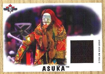 2017 Topps WWE Heritage - NXT Takeover: Toronto Mat Relics #NNO Asuka Front